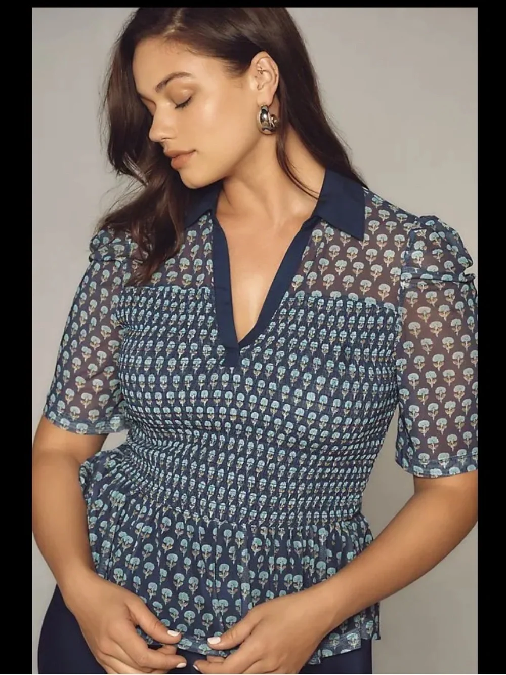 Anthropologie maeve smocked